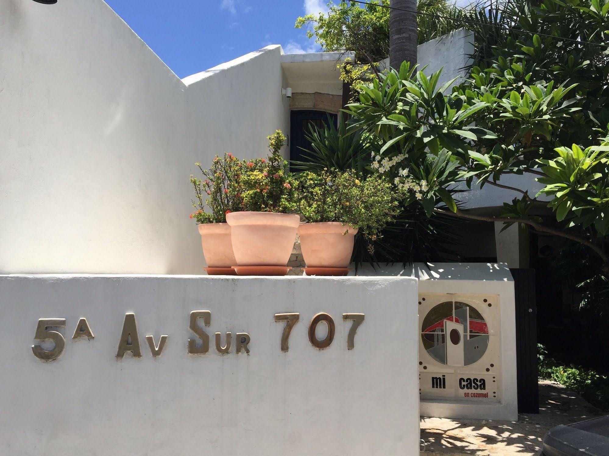 Hotel Mi Casa En Cozumel Exterior foto